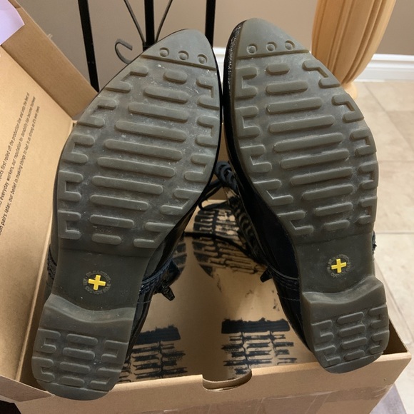 Dr Martens Stacey Ritzy Black leather Lace Up Boots - Picture 5 of 6